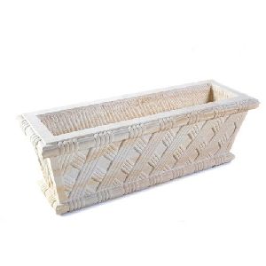 Stone Basket Shaped Trough