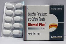 Ibuprofen, Paracetamol and Caffeine Tablets