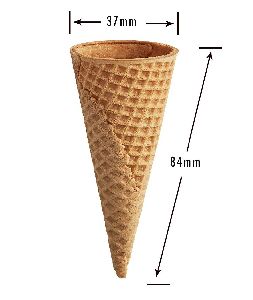 84mm Sugar Ice Cream Cone