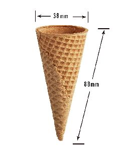 88mm Sugar Ice Cream Cone