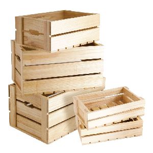 Wooden Crates and Boxes