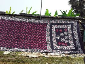 Cotton Batik Saree