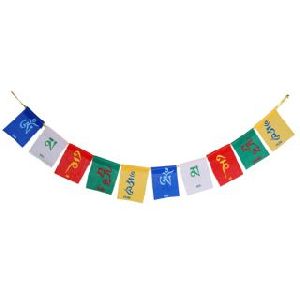 BUDDHIST TIBETAN PRAYER FLAG FOR BIKE MOTORCYLE