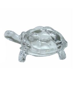 FENG SHUI CRYSTAL TORTOISE (SIZE 4.5 INCHES)
