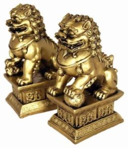 FU DOGS PAIR ( SIZE 4 INCH HEIGHT)