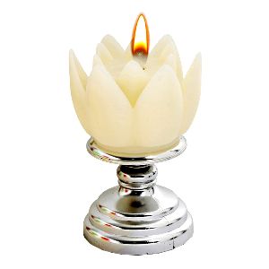 LOF Artificial Lotus Flower Shape Soft Dancing Light