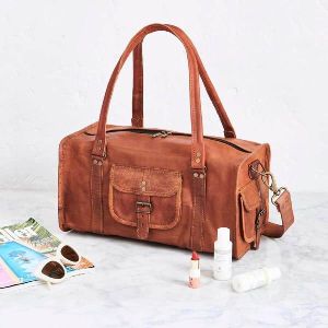 Duffle Leather Bag