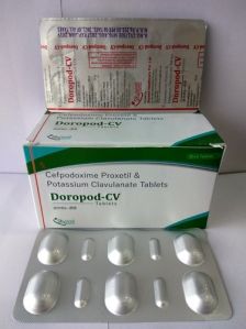 Cefpodoxime And Potassium Clavulanate Tablets