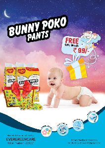 Extra Absorbent Bunny Poko Pants
