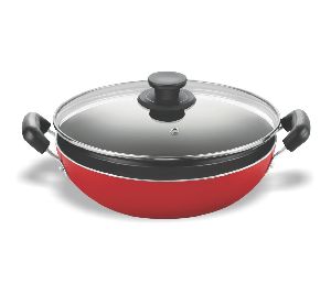 Rasoiya Plus 280Dia 3mm Thickness Aluminum Non Stick Kadai