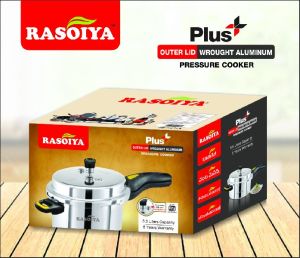 Rasoiya Plus 6 Ltr. Aluminium Pressure Cooker