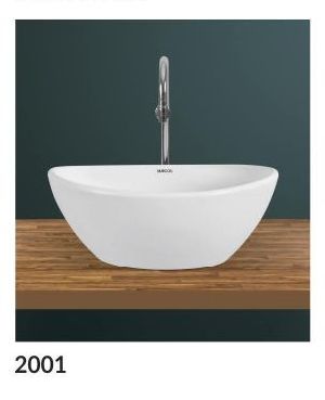 2001 Plain Table Top Wash Basin