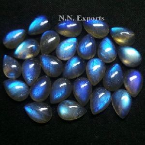 Labradorite Cabochon Pear Gemstone
