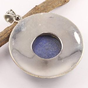925 Sterling Silver Lapis Lazuli Pendant