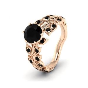 925 Sterling Silver Black Onyx Ring