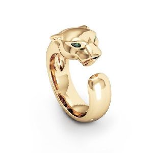 925 Sterling Silver Green Onyx Ring