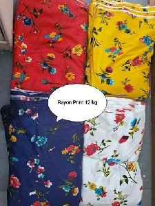 Printed Rayon Fabric