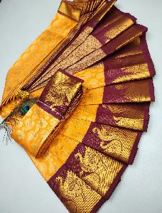 semi silk sarees