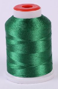 Green Cationic Embroidery Thread
