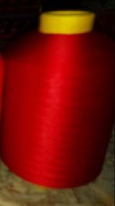 Red Polyester Embroidery Yarn
