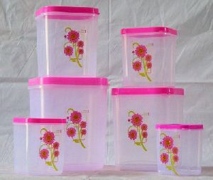 Square Plastic Food Container