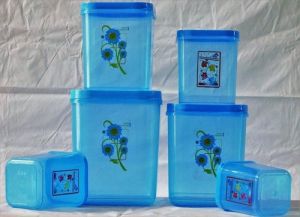 Square Plastic Kitchen Container