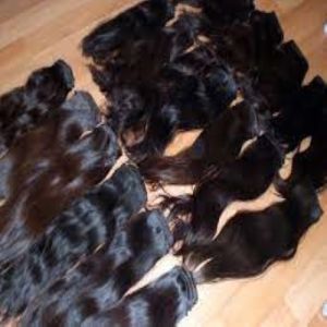 Silky straight bulk hair