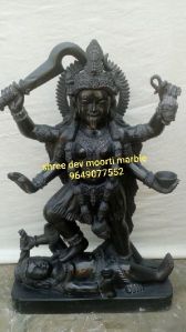 Black Marble Kali Statue