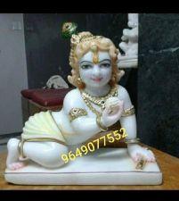 Marble Laddu Gopal Statue