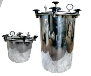 Cylindrical Vertical Autoclave