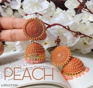 JHUMKAS (PEACH)