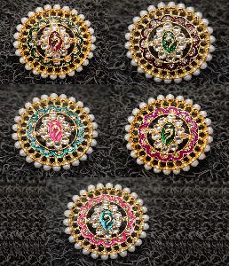 KUNDAN MOTI RING