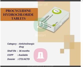Procyclidine Hydrochloride Tablets