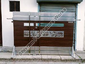 Stainless Steel HPL Gate