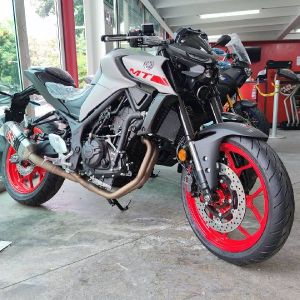 Yamaha Mt03 motorcycle