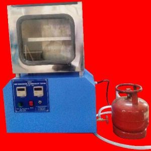 HMV horizontal flammability tester