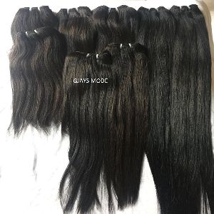 raw virgin indian straight cuticle aligned bundle human hair