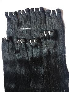 Indian silky straight human hair