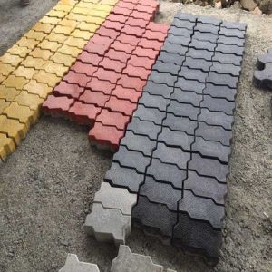 Zig Zag Paver Block