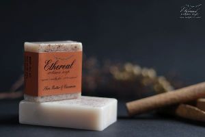 Handmade Shea Butter and Cinnamon Soap