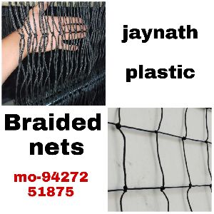 Black Plastic Braided Net