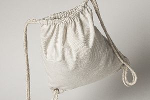 Organic Cotton Pouch String Bag