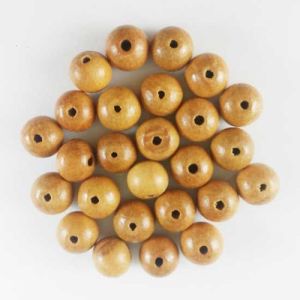 Loose wooden beads