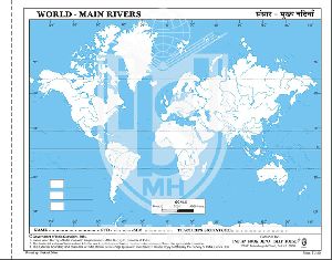 Big Size Outline Map Book