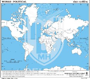 Small Size Outline Map Book