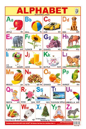 12x18 Inch Hard Laminated Chart