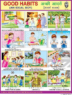 22x28 Inch Educational Wall Chart