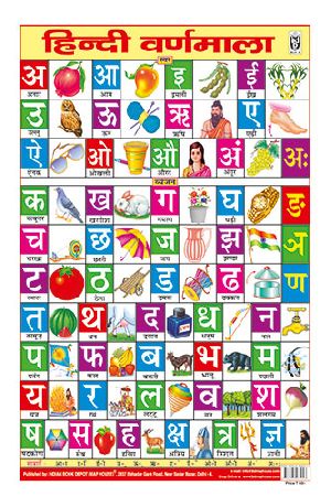 12x18 Inch Hard Laminated Chart