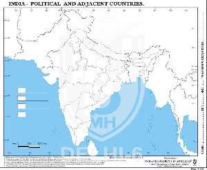 Big Size Outline Map Book