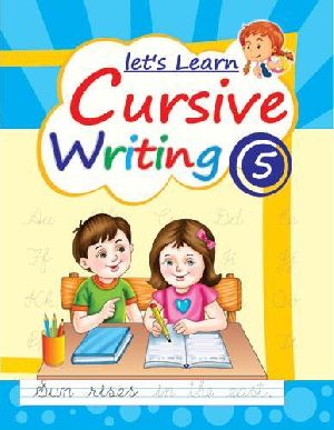 Lets Learn Cursive Writing Book